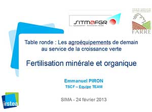 fertilisation minérale