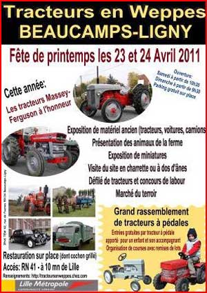Tracteurs en Weppes